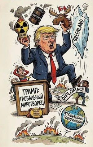 Дональд Трамп публикует карту, на которой Ормузский пролив обозначен как «новая территория США»