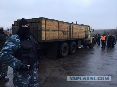 Cиловая операция в Славянске.
