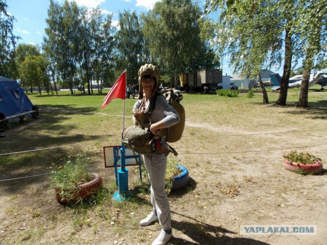 Мой первый прыжок с парашютом