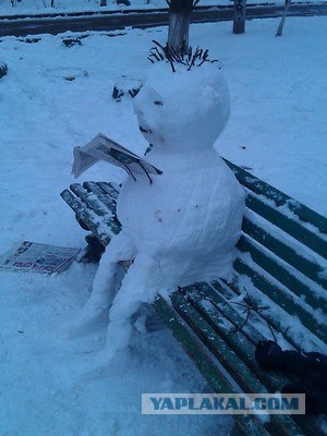 Сезон снеговиков в разгаре!