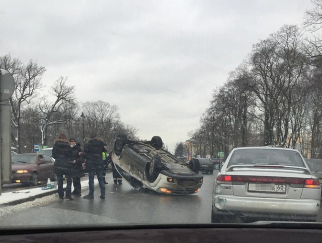 Как ДПСники завалили X5 Бумер на крышу