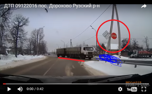 "Профессионал" за рулем грузовика