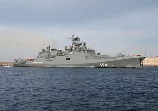Российские корабли покинули базу в Сирии перед американским ракетным ударом