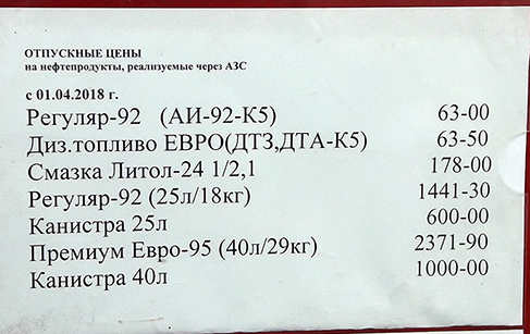 Дорогой бензин