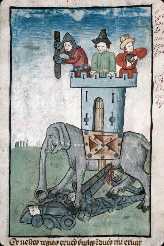 Слоны Средневековья: как нарисовать животное, которое ты никогда не видел?