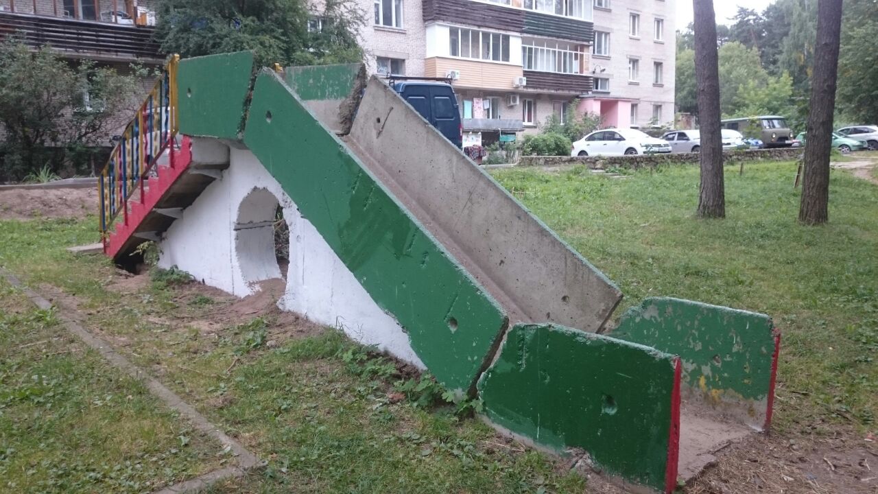 Приколы в парке