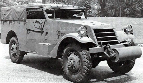 1942 White M3A1 Scout Car. Автопятница №140