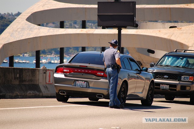 На чём ездят копы в Америке