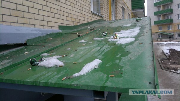 Финляндия. Подъезд нашего дома.