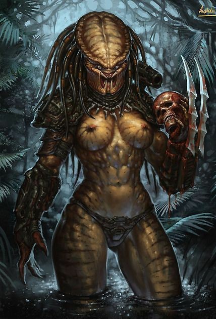 “Predator girl“ - пикчи из тырнетов!