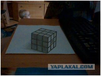 Как создать иллюзию 3Д куба