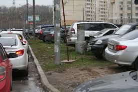 Месть за парковку на тротуаре