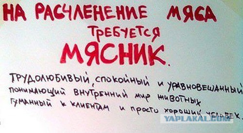 Надписи и объявления с просторов