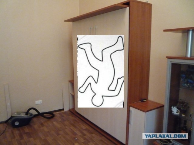 Шкаф-кровать hand-made (19 фото)