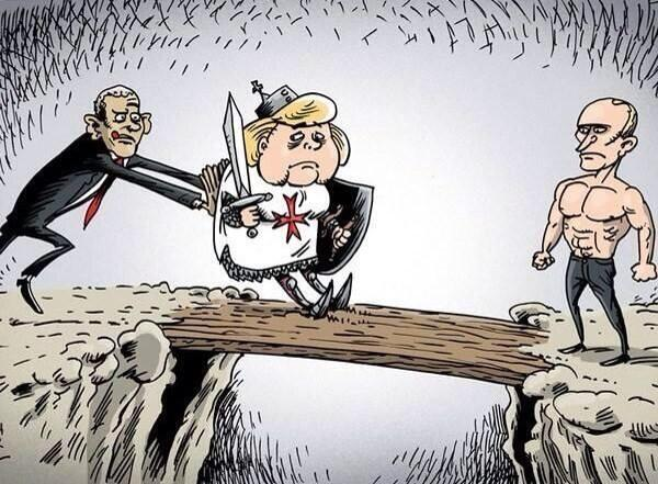 Карикатуры о России.