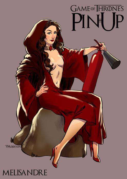 "Игра престолов" в стиле pin-up