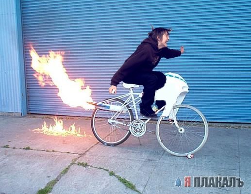 Фотожаба: прыжок студента
