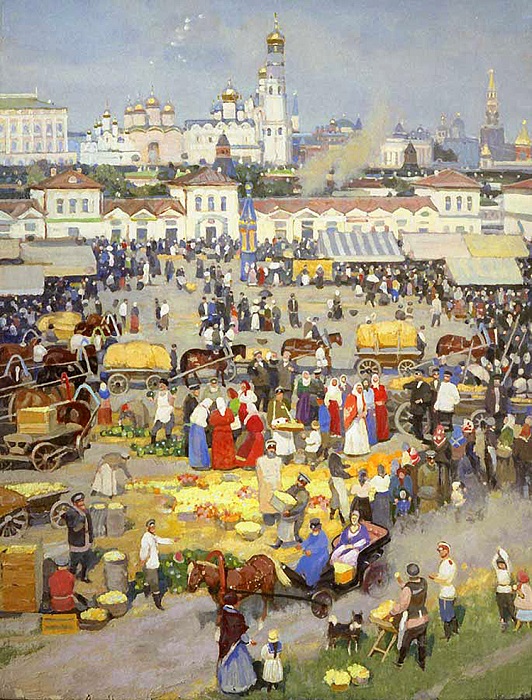 Московские рынки, которых уже нет