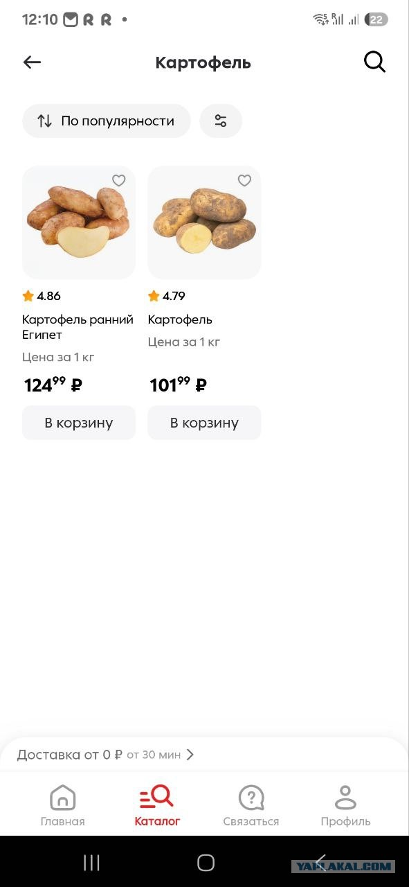 Цены пробили потолок. Какой картофель лежит на полках московских магазинов, сколько стоит и когда подешевеет