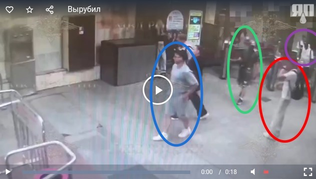 В метро житель столицы подрался с тремя приезжими из Смоленской области