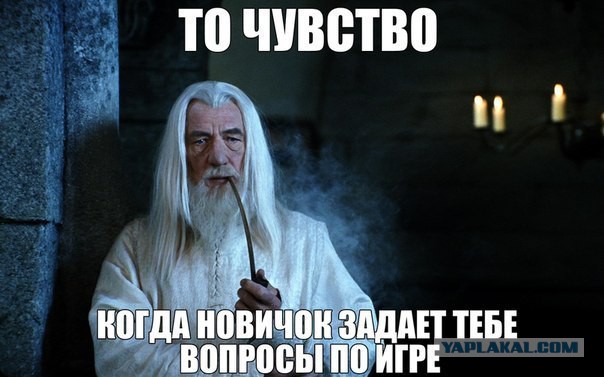 Новичок в компании геймеров