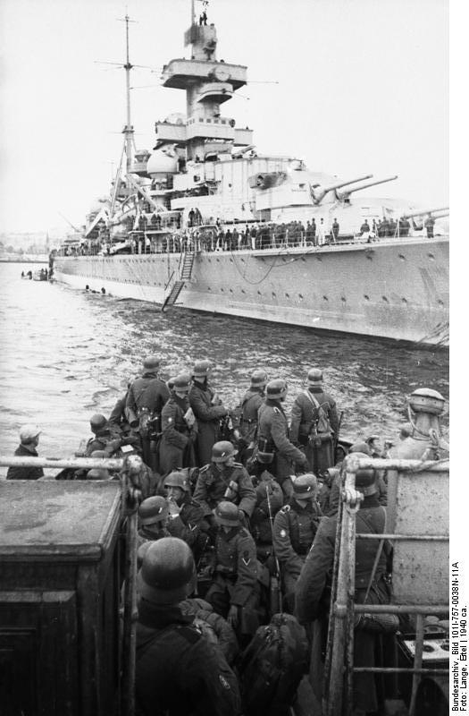 Вторая мировая война на море