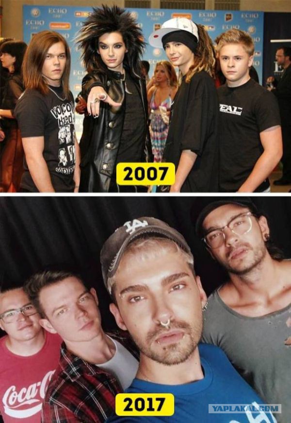 2007 и 2017. Тогда и сейчас