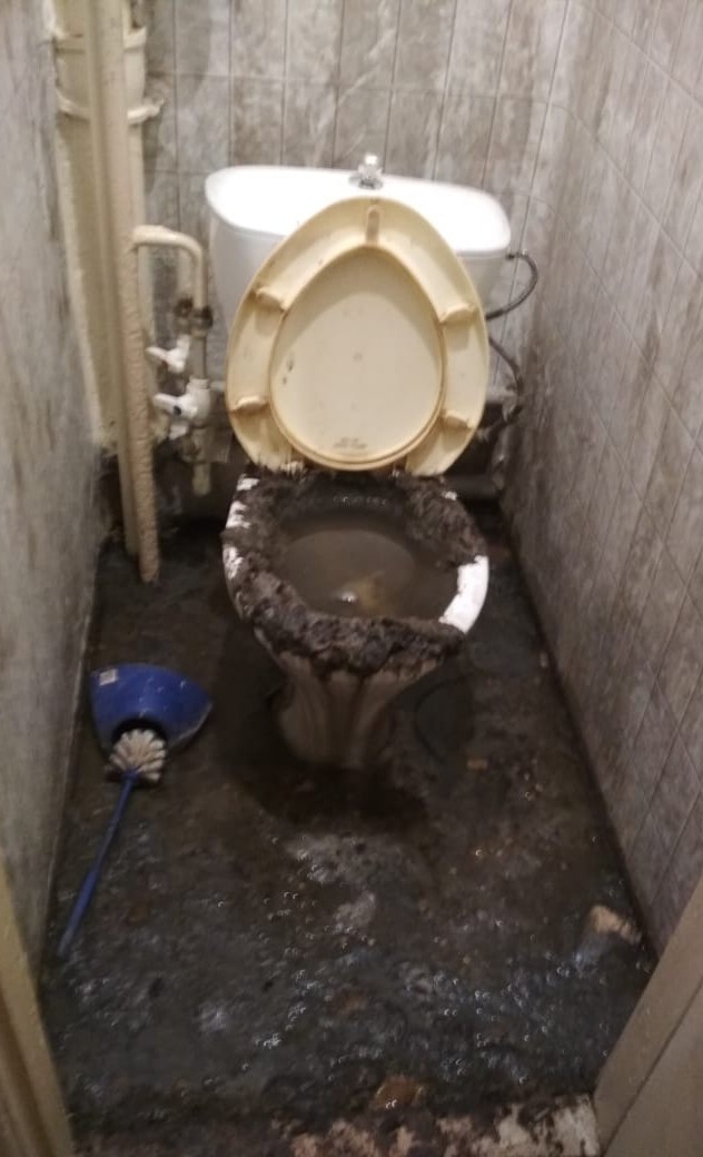 Затопило все...