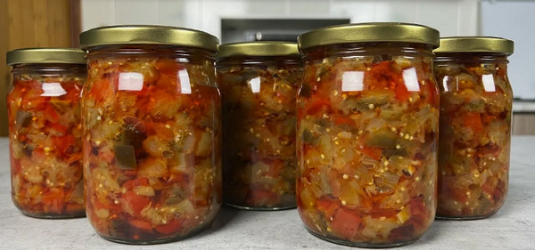 Кабачковая икра, без особых заморочек