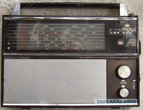 Russian 80-90s transistor radios