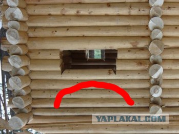 Строительство рубленной бани из кедра