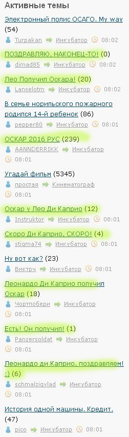 Лео Получил Оскара!