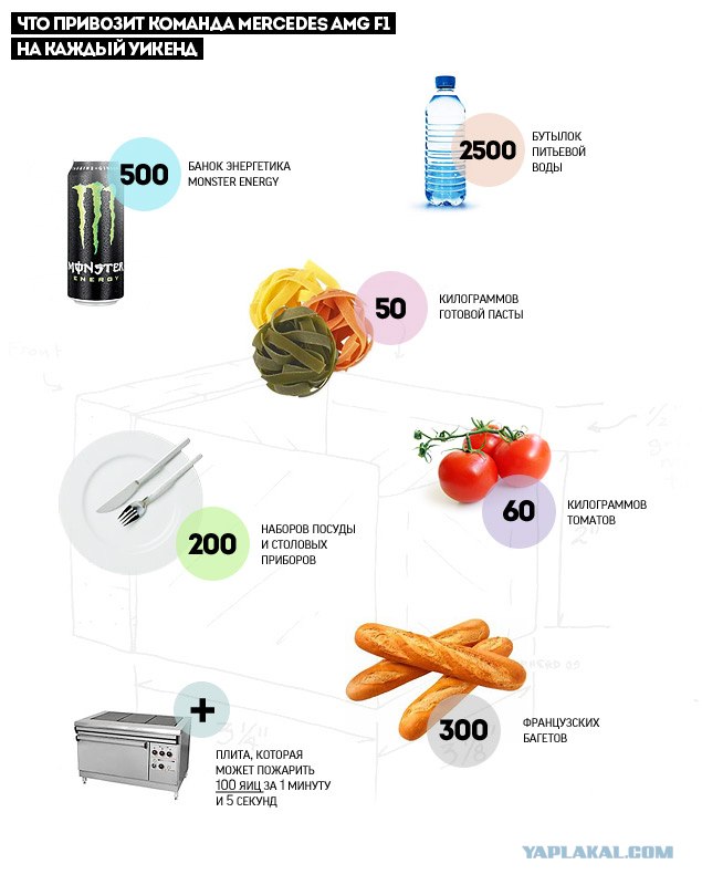 Как перевозят болиды Формулы-1