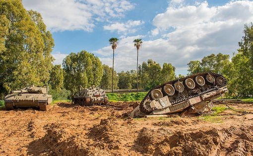 Первые трофеи израильских резервистов