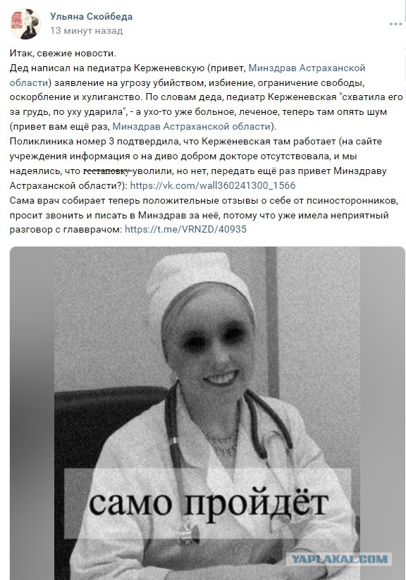 В Астрахани зоозащитники схватили пенсионера за грудки и обвинили в травле собак
