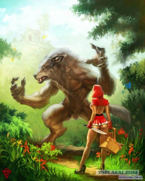 Красная шапочка.