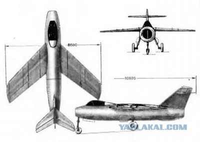 ЛА-176 обогнавший звук