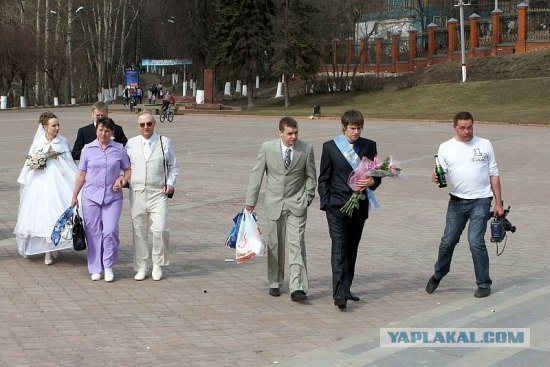 Романтический фон на свадебном фото