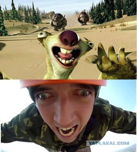 Найдена родня Славика (Летуна)