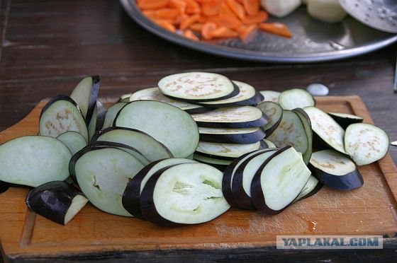 Овощи с бараньими ребрышками тушёные, или за что я люблю лето)))