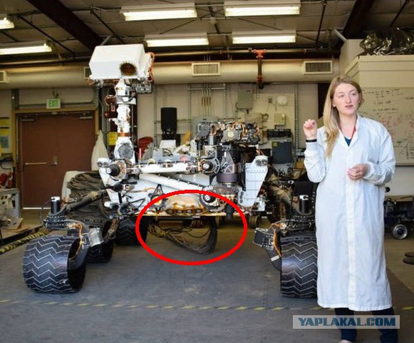 Для тех, кто представлял, что марсоход Curiosity размером с собачку