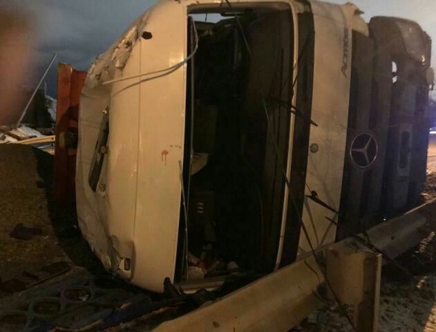 В Оренбурге рухнул мост на улице Терешковой