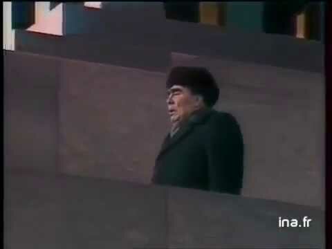 Бардак на похоронах Брежнева
