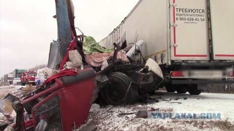 Момент смертельного ДТП на трассе Тамбов - Пенза