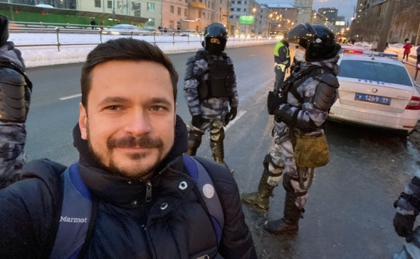 В Москве задержали политика Илью Яшина