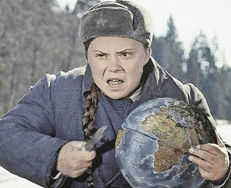 Гретта Тумберг больше не борется за климат