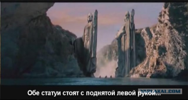 За кадром трилогии Властелина кольца.