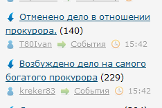 Отменено дело в отношении прокурора.
