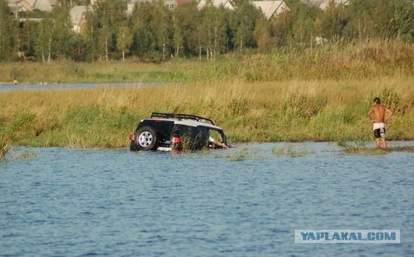 Джип для подводной рыбалки