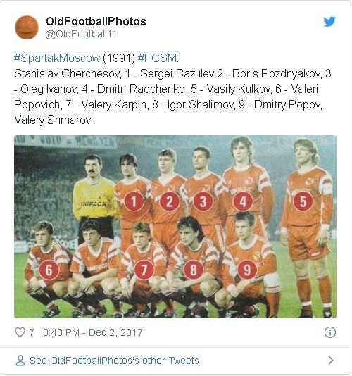 Футбол Спартак